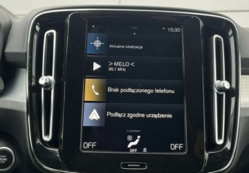 Volvo XC40 Crossover Plug-In 1.5 T5 Plug-in Hybrid 262KM 2021 Volvo XC 40 Plug-In T5 Navi Virtual Parktronic Tempomat Piekny kolor, zdjęcie 25