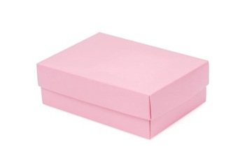 Pudełko Laminowane 186x130x60 mm Różowe Ozdobne