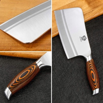 WILDMOK TASAK Chiński nóż szefa kuchni 18 cm