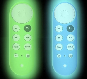 2x СИЛИКОНОВЫЙ ЧЕХОЛ ДЛЯ GOOGLE CHROMECAST PILOT CASE ФЛУОРЕСЦЕНТНЫЙ НАБОР