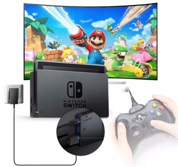 Зарядное устройство для питания для Nintendo Switch Lite AC USB 2.6A консоли тип-C