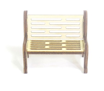 3D СКАМЬКА ИЗ ФАНЕРЫ ЛЕСНЫЕ АКСЕССУАРЫ В БАНКЕ LS5