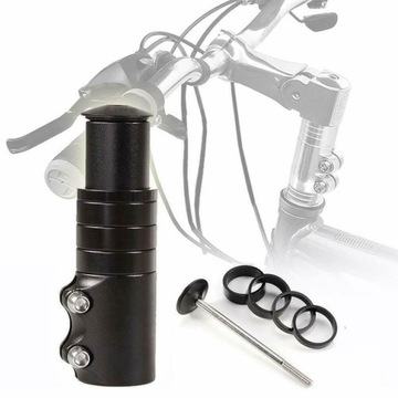 1 КОМПЛЕКТ УДЛИНИТЕЛЯ ШТАМПОВОГО РУЛЯ ВЕЛОСИПЕДА, УДЛИНИТЕЛЯ ВИЛКИ