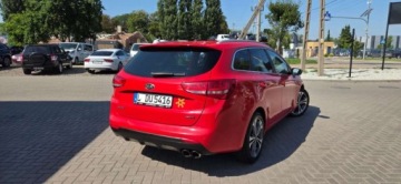 Kia Ceed II Kombi Facelifting 1.0 T-GDI 120KM 2015 Kia Ceed T-GDI 120 KM GT ASO Navi Kamera CarPlay Bezwypadkowa, zdjęcie 4