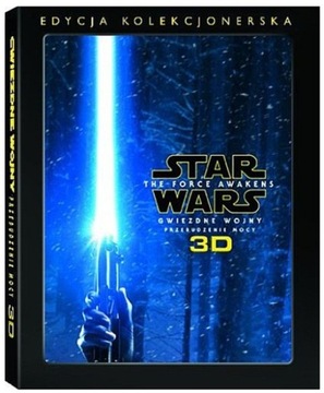 2x Blu-Ray + 3D: PRZEBUDZENIE MOCY - Star Wars