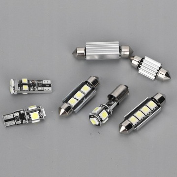 23 шт. СВЕТОДИОДНАЯ ЛАМПА 6500К 150ЛМ 12В T10 SMD