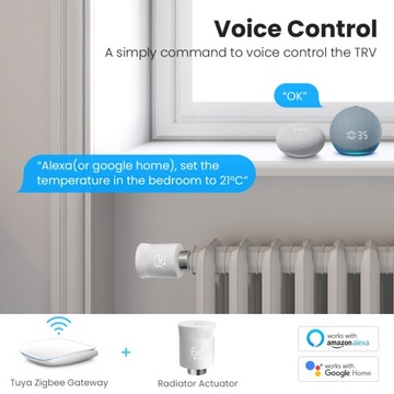 ИНТЕЛЛЕКТУАЛЬНАЯ ТЕРМОСТАТИЧЕСКАЯ ГОЛОВКА 5x ZIGBEE TUYA