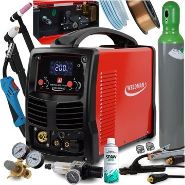 СВАРКА migomat MIG 200A MAG TIG MMA CUT Weldman MISTRAL 210 Synergia 230 В