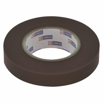Taśma izolacyjna brązowa 15 10 EMOS PVC F61517
