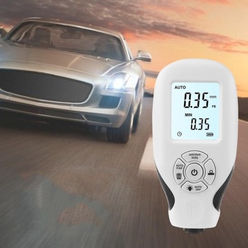 ИЗМЕРИТЕЛЬ ТОЛЩИНОМЕРА АВТОМОБИЛЬНОГО ПОКРЫТИЯ HW-300, БЕЛЫЙ