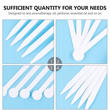 Бумажные полоски для проверки запаха духов.