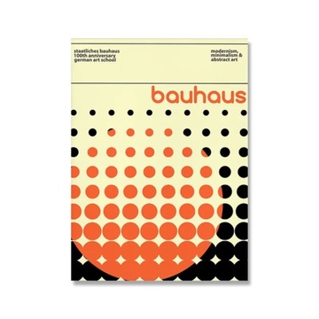 Plakat na płótnie Bauhaus wystawa unikalne geometr