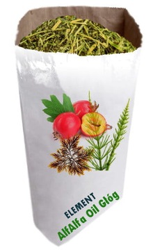 AlfAlfa Oil Głóg i Skrzyp 12,5kg - sieczka z lucer
