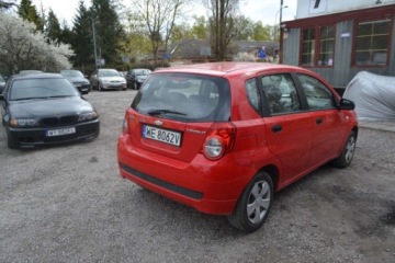 Chevrolet Aveo T250 Hatchback 5d 1.2 DOHC 84KM 2010 Chevrolet Aveo BEMOWO 1.2 Benzyna, 2010 rok produkcji KOMIS TYSIAK, zdjęcie 3