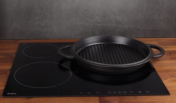 Kociołek myśliwski, na pieczonki 12l żeliwny MK603 Rossner grill