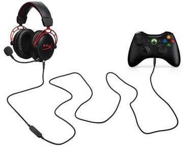 Кабель Кабель с пультом дистанционного управления для HyperX Alpha Cloud 1 2