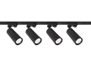 Zestaw Szynoprzewód 4x Lampa Oprawa GU10 Szyna 2m Listwa 3-Fazowa