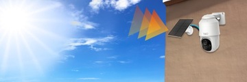 Уличная IP-камера с SIM-картой GSM, поворотная, питание от солнечной батареи, 4G 2K