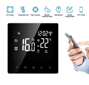 WIFI ME81 Термостат TUYA Интеллектуальный дисплей