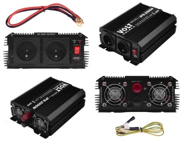 PRZETWORNICA SAMOCHODOWA TIR 24V 230V 1000W 2000W VOLT POLSKA TIR + USB