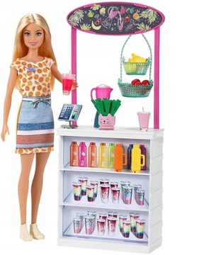 BARBIE LALKA BAREK SMOOTHIE Z AKCESORIAMI GRN75