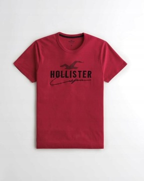 t-shirt męski HOLLISTER by Abercrombie logo M