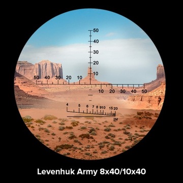 Бинокль Levenhuk Army 8x40 с видоискателем