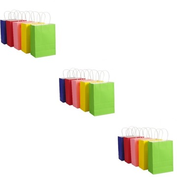 Пакеты Упаковочные пакеты для конфет Бумажные пакеты с ручкой 60 шт.