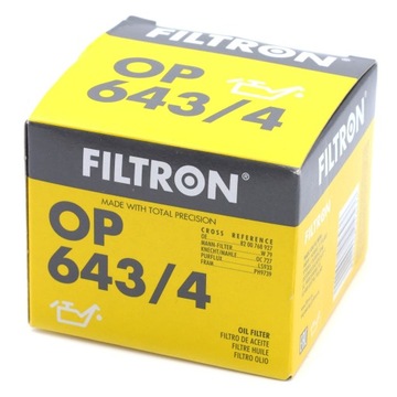 Масляный фильтр Фильтртрон OP643/4