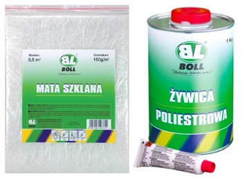 НАБОР ПОЛИЭФИРНАЯ СМОЛА BOLL + ОТВЕРДИТЕЛЬ 970G