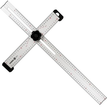 KĄTOMIERZ KĄTOWNIK ALUMINIOWY NASTAWNY 600x320mm T