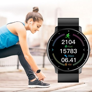 SMARTWATCH ИЗМЕРИТЕЛЬ АРТЕРИАЛЬНОГО ДАВЛЕНИЯ ЭКГ ЗВОНКИ PL