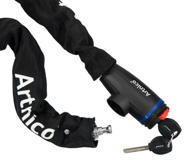 Замок для велосипеда Цепной замок 120 см МОТОР-СКУТЕР С КЛЮЧОМ