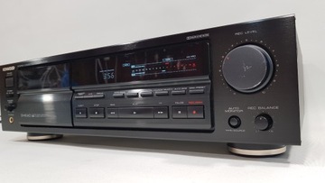 MAGNETOFON KENWOOD KX-7030 / 3 GŁOWICE / 2 WAŁKI / AUTO BIAS / AUDIOSHOCK