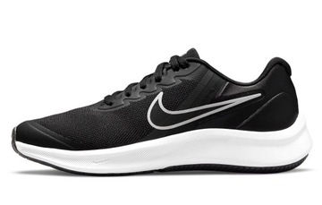 NIKE STAR RUNNER 3 (GS) r 36,5 buty czarne damskie dziecko DA2776 003