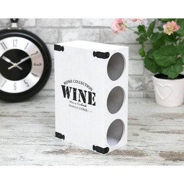 ДЕРЕВЯННАЯ ПОЛКА ДЛЯ ВИНА НА 3 БУТЫЛКИ ВИНА