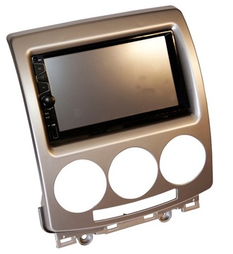Накладка на 2din магнитолу Mazda 5 2005-2010 гг.