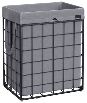 PREMIUM JEDNOKOMOROWY KOSZ NA PRANIE ORGANIZER STELAŻ POJEMNIK 90L SN