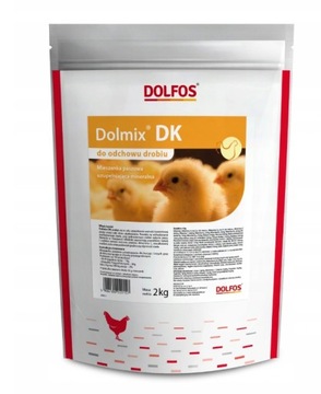 DOLMIX DK do odchowu drobiu 2kg