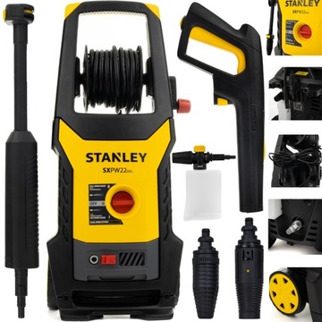 STANLEY MYJKA CIŚNIENIOWA 2200W ALU POMPA 460L/H 240BAR MAX 50°C ZESTAW