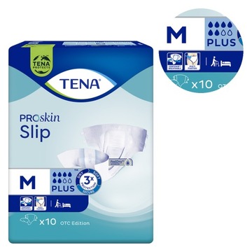 Pampersy dla dorosłych TENA Slip Plus M 10 szt