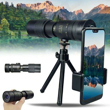 МОНОКУЛЯРНЫЙ БИНОКЛЯРНЫЙ ТЕЛЕСКОП 10-300x40 РИСКОП, НОВЫЙ