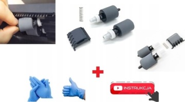ROLKI ROLKA + SEPARATOR ADF HP M425 M476 M521 M570 + INSTRUKCJA + GRATIS