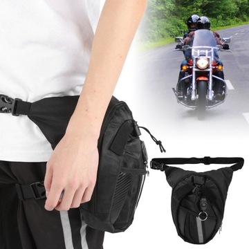 Оксфордская мотоциклетная сумка для ног с заниженной талией, бедром и набедренным ремнем