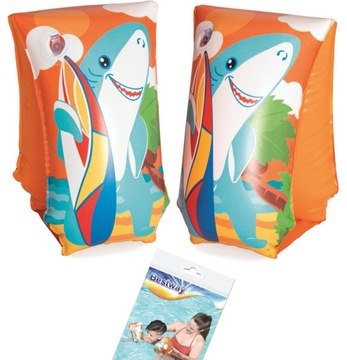 32102 Нарукавники для плавания 30см х 15см выкройки детские Bestway