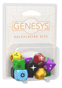 GENESYS RPG: ZESTAW KOSTEK NARRACYJNYCH 14 KOŚCI