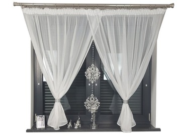 FIRANA GOTOWA ZAWIESZKA AŻUROWA GIRLANDA ORNAMENT 1 400x145 KOLOR SREBRNY