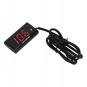 Универсальный мотоциклетный вольтметр LCD Ultra