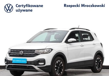 Volkswagen T-Cross SUV 1.0 TSI 95KM 2021 Volkswagen T-Cross 1.0 TSI 95 km, Czujniki parkowania, kolo zapasowe, laki