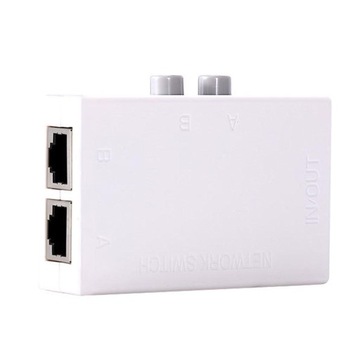 wkv-Mini 2-портовый ручной сетевой коммутатор 2в1